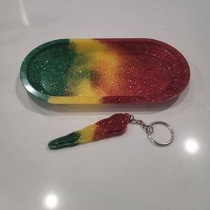 Easta tray and matching key chain
